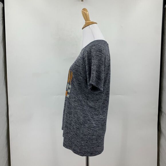 Under Armour Boston Butte Broncos Baseball T Shirt Womens S Small Gray HeatGear - Picture 3 of 9